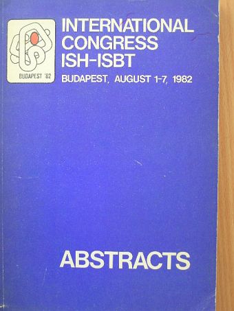 International Congress ISH-ISBT [antikvár]