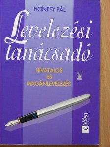 Honffy Pál - Levelezési tanácsadó [antikvár]