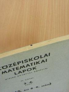 Dózsa Márton - Középiskolai matematikai lapok 1965/8-9. [antikvár]