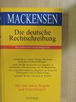 Die deutsche Rechtschreibung [antikvár]