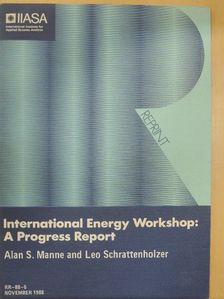 Alan S. Manne - The International Energy Workshop November 1988 [antikvár]