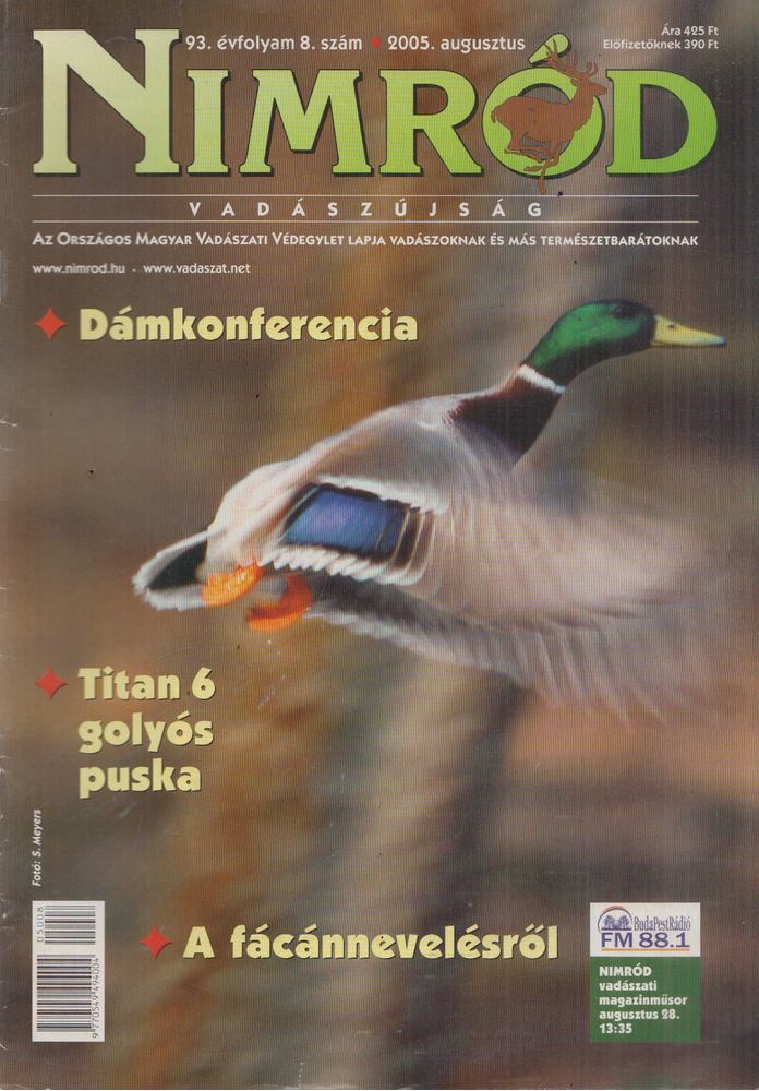 Dr. Zoltán Attila - Nimród 2005/08 [antikvár]