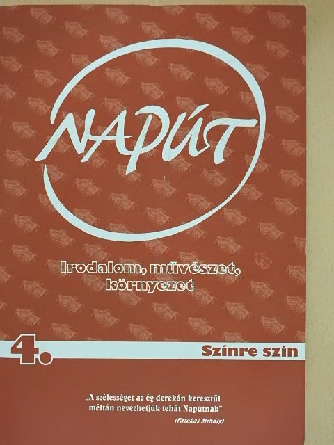 Borbély András - Napút 2010. május [antikvár]