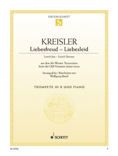 KREISLER - LIEBESFREUD - LIEBESLEID ARR. VON W.BIRTEL FÜR TROMPETE IN B UND PIANO