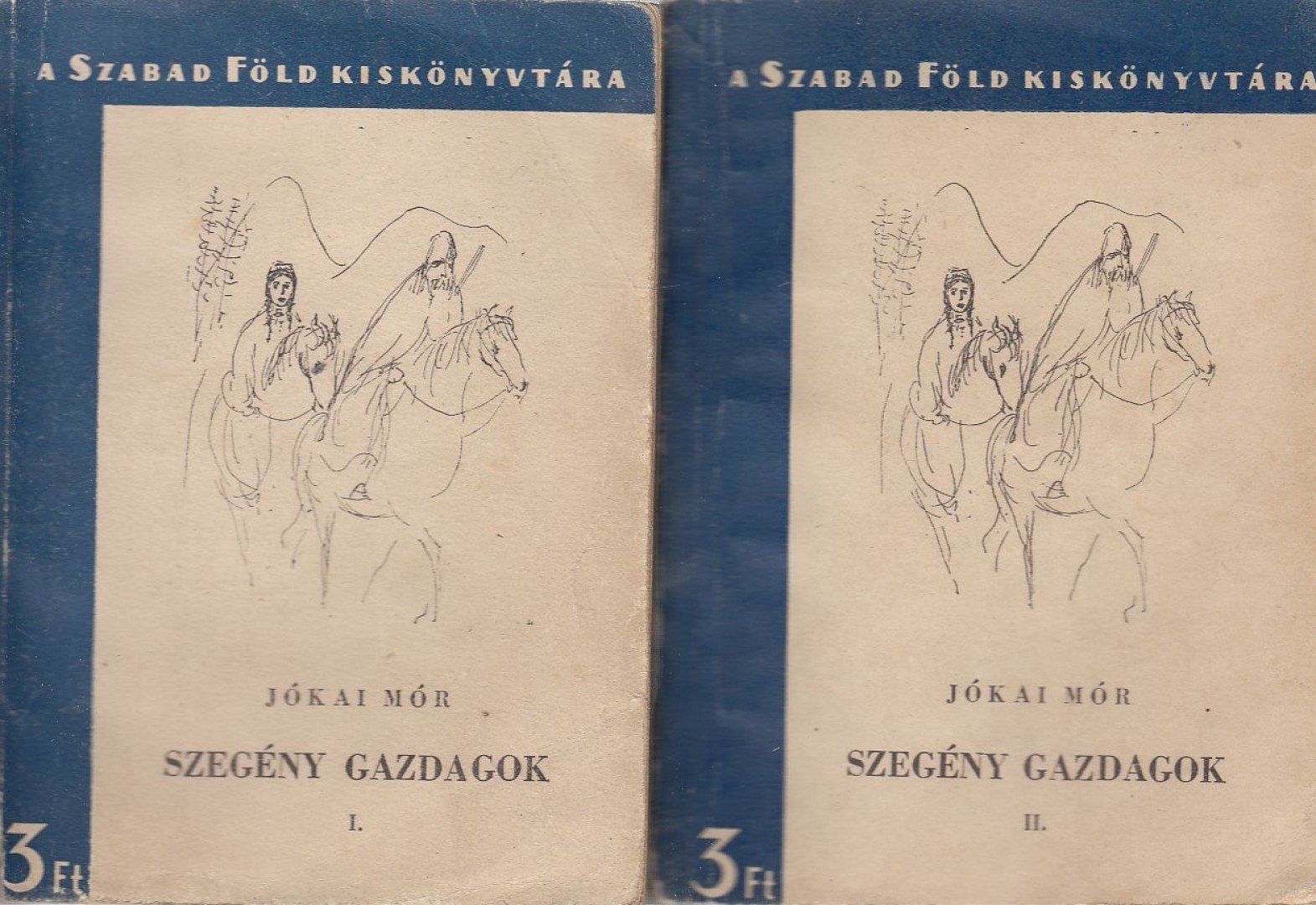 JÓKAI MÓR - Szegény gazdagok I-II. [antikvár]