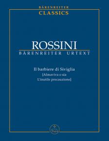 ROSSINI - IL BARBIERE DI SIVIGLIA STUDIENPARTITUR URTEXT (PATRICIA B. BRAUNER)