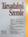 Almási Miklós - Társadalmi Szemle 1992. november [antikvár]