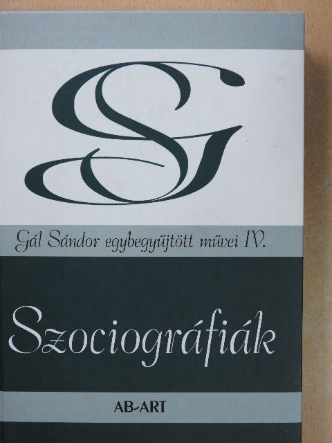 Gál Sándor - Szociográfiák [antikvár]