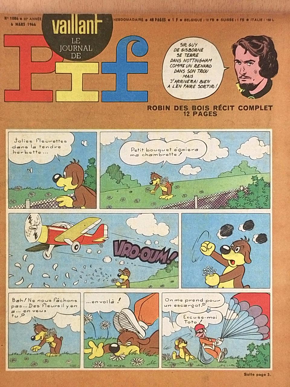 Cézard - Pif 6 Mars 1966 [antikvár]