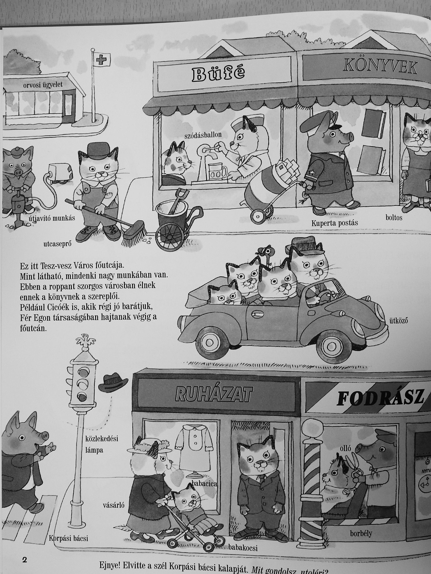Richard Scarry - Tesz-Vesz ABC [antikvár]