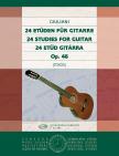 GIULIANI,MAURO - 24 ETŰD GITÁRRA OP.48 ( TOKOS ZOLTÁN )