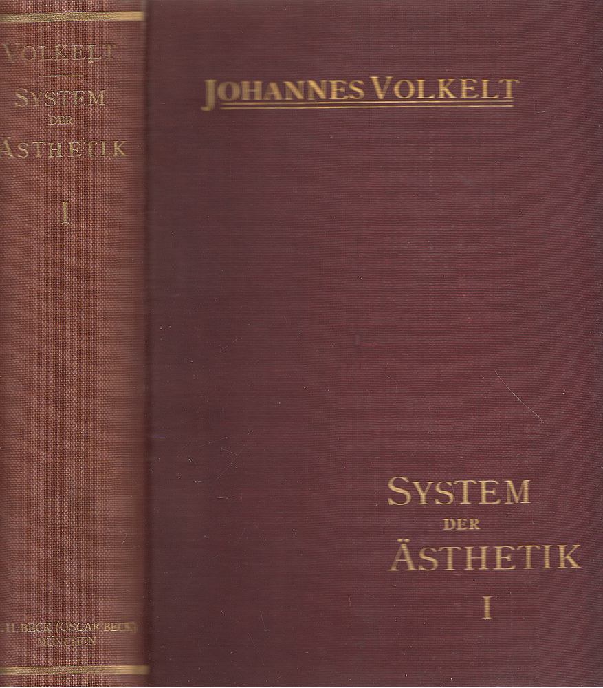 Volkelt, Johannes - System der Ästhetik I. [antikvár]
