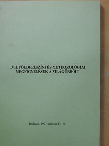 Almár Iván - "VII. földfelszíni és meteorológiai megfigyelések a világűrből" [antikvár]