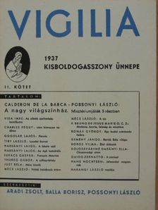 Boros Vilma - Vigilia 1937. Kisboldogasszony ünnepe II. (töredék) [antikvár]