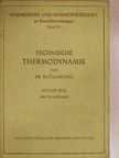 Dr.-Ing. Fr. Bosnjakovic - Technische Thermodynamik I. [antikvár]