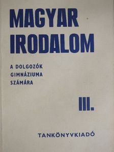Szappanos Balázs - Magyar irodalom III. [antikvár]