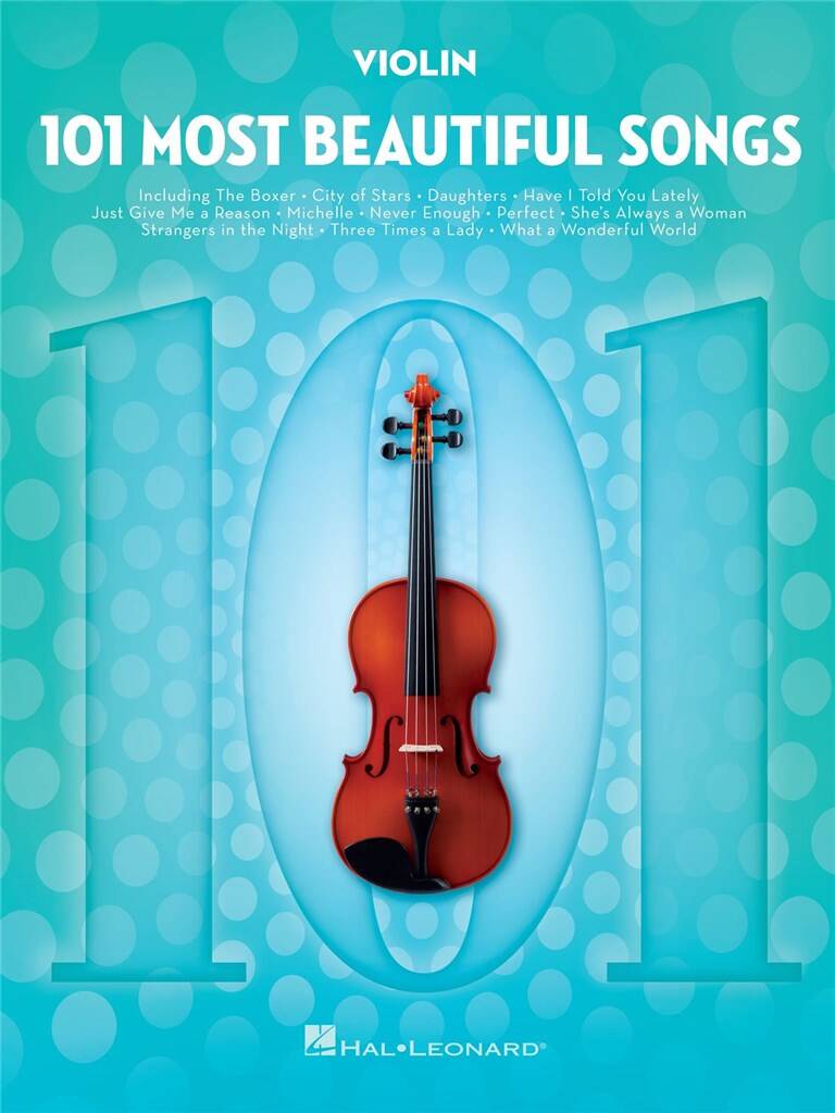 101 MOST BEAUTIFUL SONGS VIOLIN