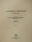 Dr. Bonta Jánosné - A filozófia története [antikvár]