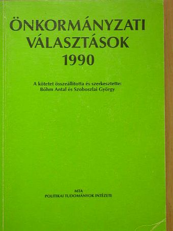 Albert József - Önkormányzati választások 1990 [antikvár]