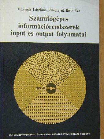 Hunyady Lászlóné - Számítógépes információrendszerek input és output folyamatai [antikvár]