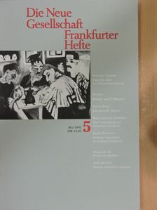Inga Buhmann - Die Neue Gesellschaft/Frankfurter Hefte 5/1992. [antikvár]