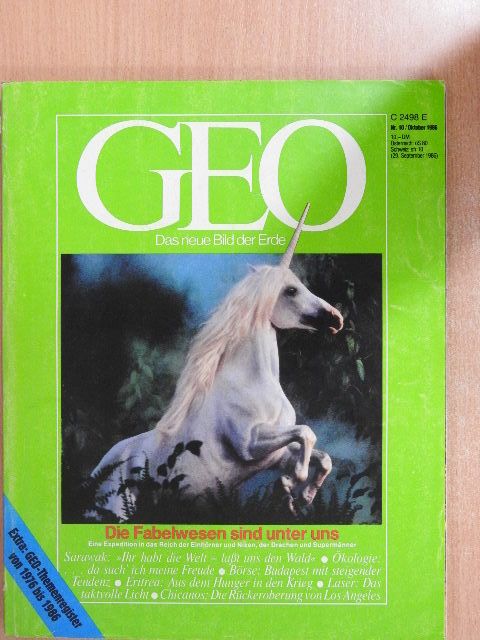 GEO Oktober 1986 [antikvár]