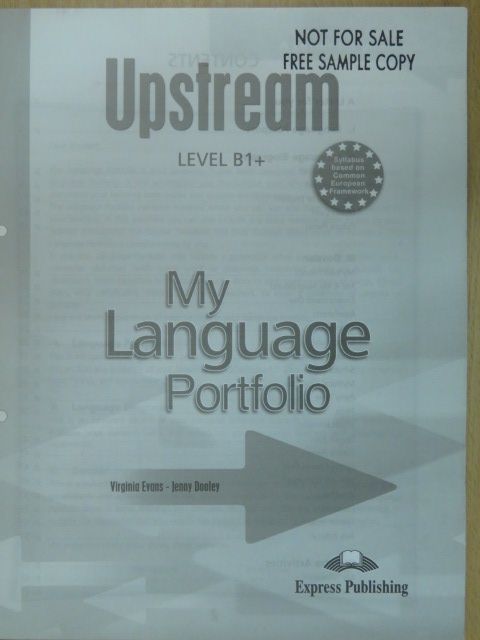 Jenny Dooley - Upstream - My Language Portfolio - Level B1+ [antikvár]