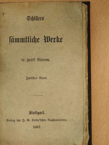 Friedrich Schiller - Schillers Sämmtliche Werke in zwölf Bänden 12. (gótbetűs) [antikvár]