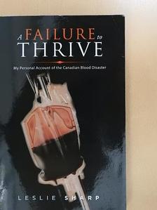 Leslie Sharp - A Failure to Thrive [antikvár]