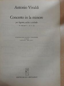 Antonio Vivaldi - Concerto in la minore [antikvár]