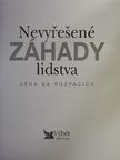 Beate Bühlová - Nevyresené Záhady lidstva [antikvár]