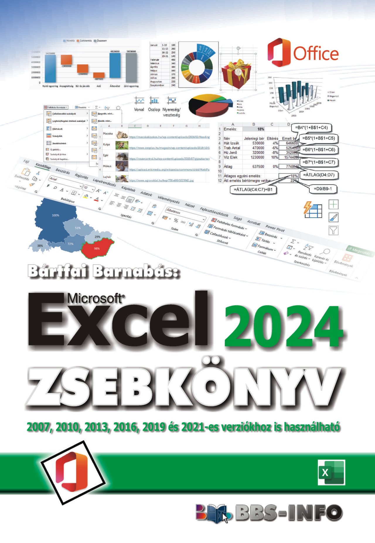 BÁRTFAI BARNABÁS - Excel 2024 zsebkönyv