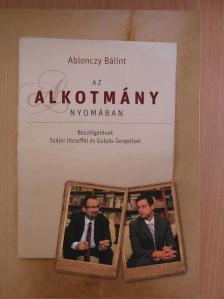 Ablonczy Bálint - Az alkotmány nyomában [antikvár]