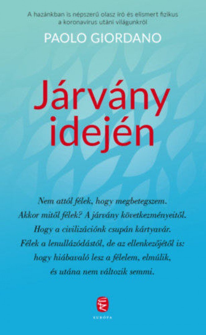 Paolo GIORDANO - Járvány idején [antikvár]