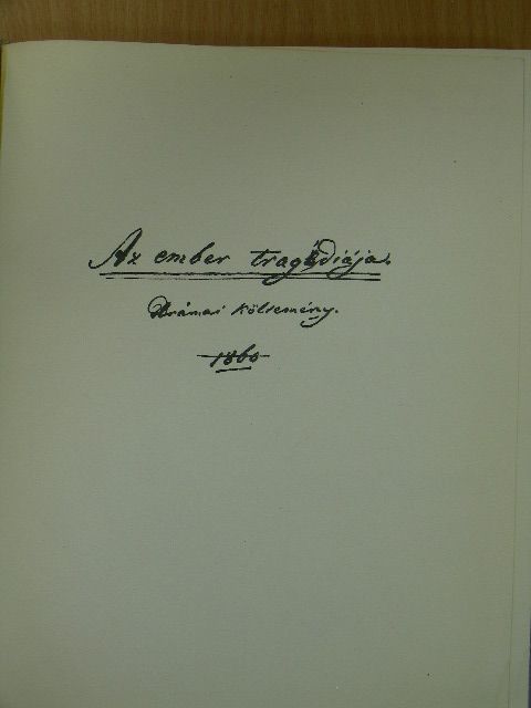 Madách Imre - Az ember tragédiája [antikvár]