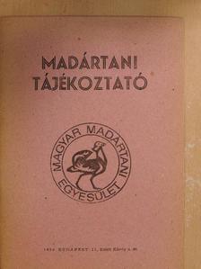 Balázs Tibor - Madártani tájékoztató 1984. július-augusztus-szeptember [antikvár]
