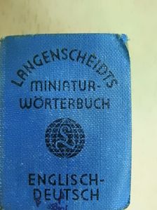 Ernst Herrmann - Langenscheidts Miniatur-Wörterbuch Englisch-Deutsch (minikönyv) [antikvár]