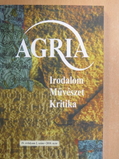 Baka Györgyi - Agria 2010. nyár [antikvár]