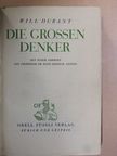 Will Durant - Die grossen Denker [antikvár]