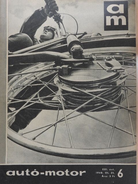 Matykó Vilmos - Autó-Motor 1968. március 21. [antikvár]