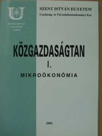 Dr. Farkasné Dr. Fekete Mária - Közgazdaságtan I. [antikvár]