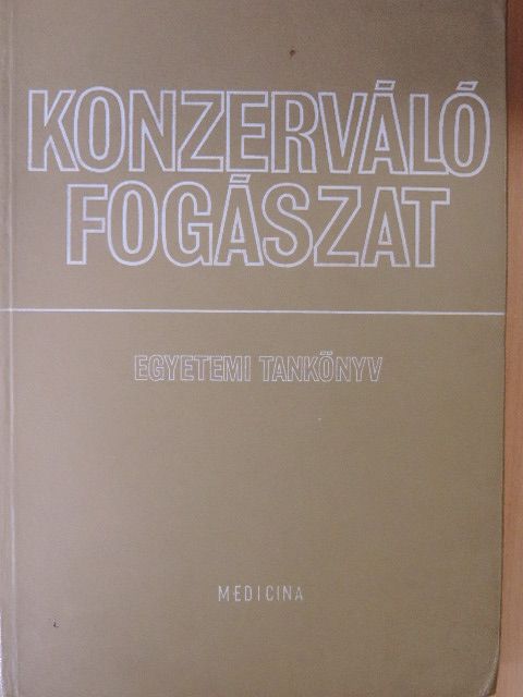Adler Péter - Konzerváló fogászat [antikvár]