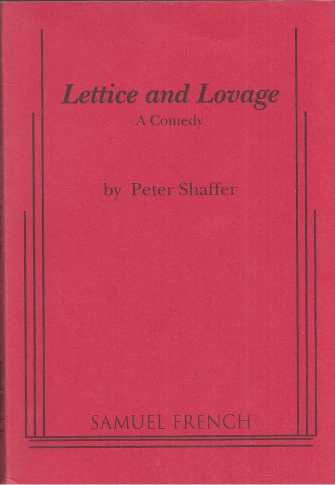 PETER SHAFFER - Lettice and Lovage [antikvár]