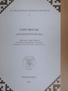 Bassola Péter - Vade mecum! [antikvár]