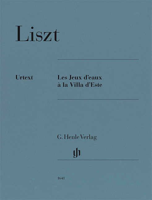 LISZT - LES JEUX D'EAUX A LA VILLA D'ESTE