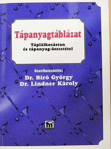 Dr. Bíró György - Tápanyagtáblázat (dedikált példány) [antikvár]