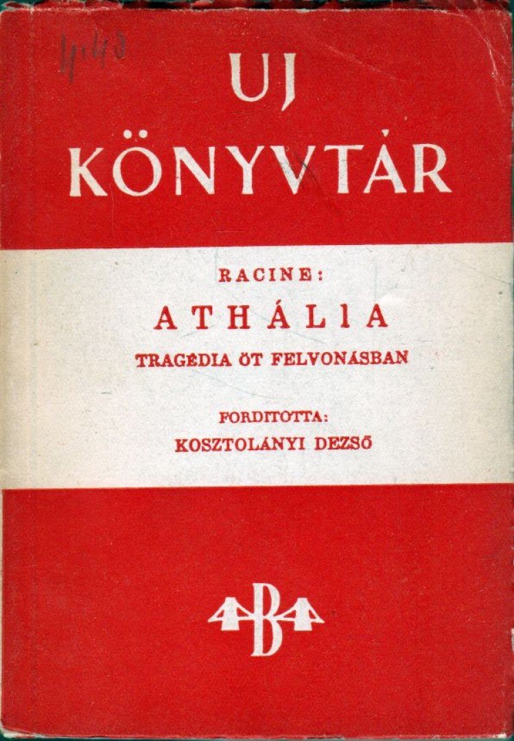 RACINE - Athália [antikvár]