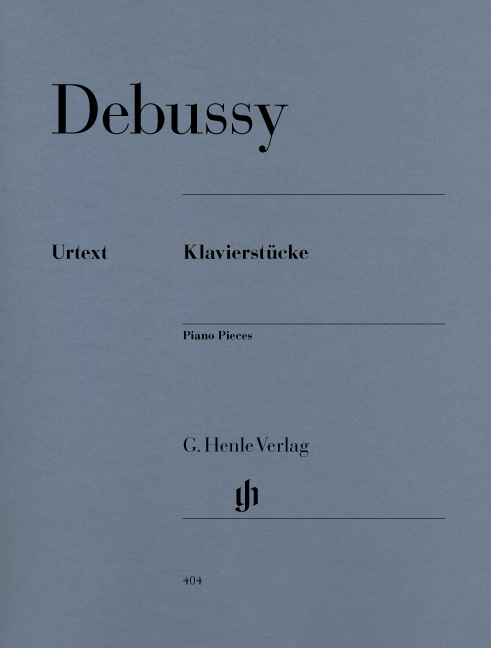 DEBUSSY - KLALVIERSÜTCKE (E.-G.HEINEMANN, FINGERSATZ: HANS-MARTIN THEOPOLD)
