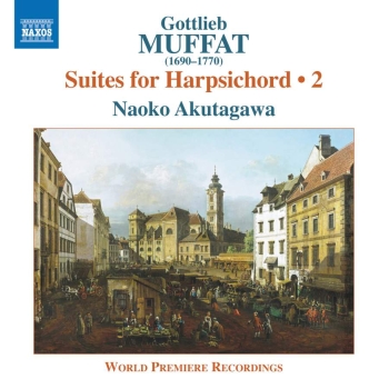 MUFFAT - SUITES FOR HARPSICHORD 2 CD NAOKO AKUTAGAWA