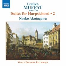 MUFFAT - SUITES FOR HARPSICHORD 2 CD NAOKO AKUTAGAWA